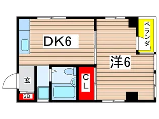 伊藤ビル【4階】の間取り