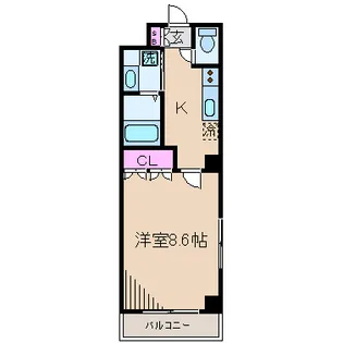 フィールドヴィレッジ元住吉【4階】の間取り