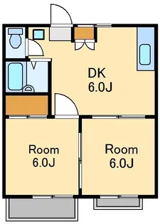 東京都中野区鷺宮5【アパート】の間取り