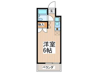 アメニティコウヤマ第8ガ-デン【2階】の間取り