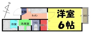 LF武里【2階】の間取り