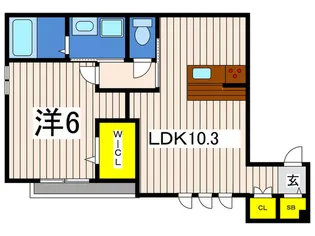 PlaisirVII【3階】の間取り