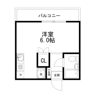 メゾンアスミ【2階】の間取り