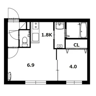 アリアオーパス【4階】の間取り