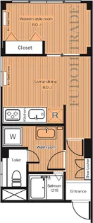 人形町448ビル【3階】の間取り