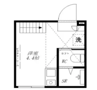 ハーモニーテラス南小岩III【2階】の間取り