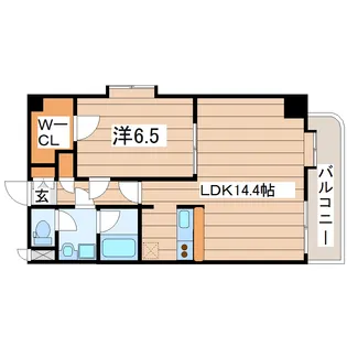 チェルボ北五番丁【9階】の間取り