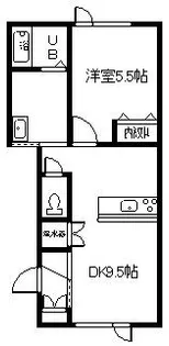 CASA MINI【1階】の間取り