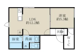 ReNARE鐙 Re1【2階】の間取り