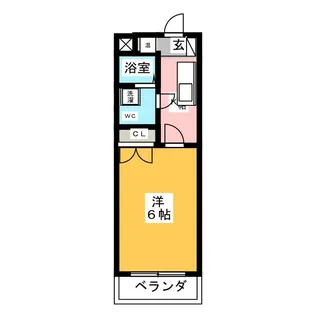 フレックス池見【1階】の間取り