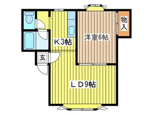 ロイヤルハイツ桑園【2階】の間取り