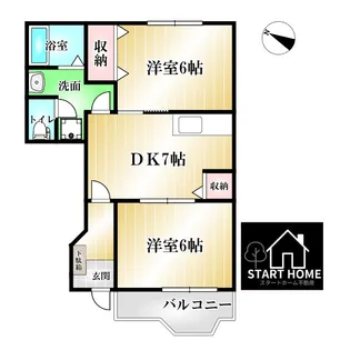 グランディールT【1階】の間取り