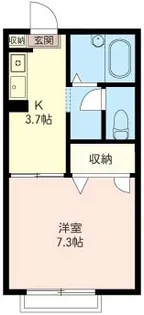 マイネビィータ【1階】の間取り