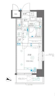 AELL横浜吉野町【2階】の間取り