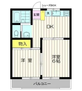 ハイムコレット【2階】の間取り