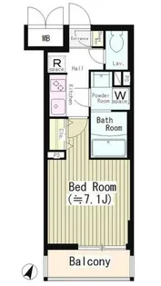 イレーネ初台【2階】の間取り