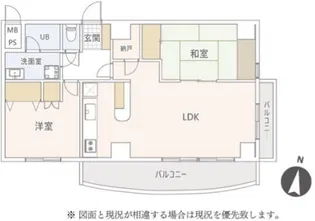 V.I.P ロイヤル氷川台【9階】の間取り