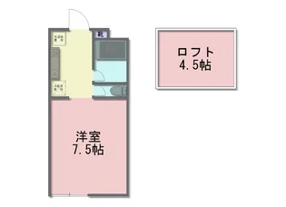 ベルハウスV玉村【1階】の間取り