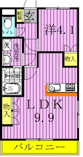 レグルスハイム【2階】の間取り