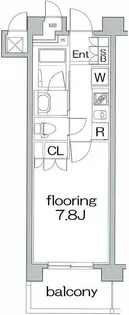 グランヴァン王子【4階】の間取り