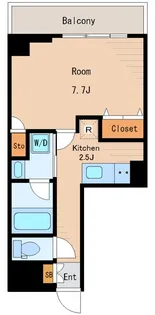 サンピアット東大島【7階】の間取り