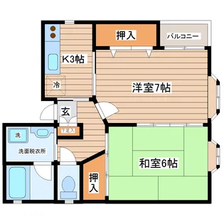 ドエルショウ【2階】の間取り