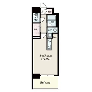 エルスタンザ名駅西【11階】の間取り