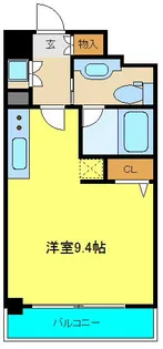 ヒューマンハイム平成【6階】の間取り