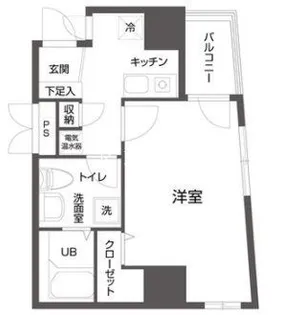 クローバーステイ秋葉原【4階】の間取り