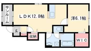 セレーネ【1階】の間取り
