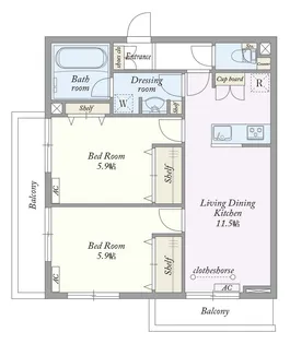My Style vintage 南流山I【2階】の間取り