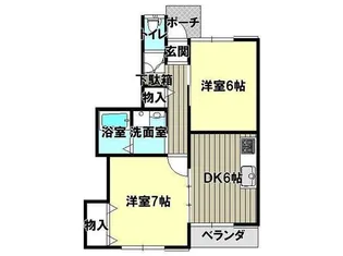 サンガーデン栄町1号地【2階】の間取り