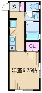 マーベルサイド一番館【1階】の間取り