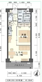 ヘリオスII【3階】の間取り