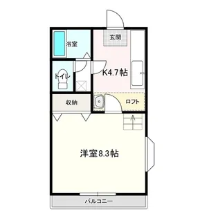HOPE-II【1階】の間取り