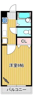 サウスウインド24【1階】の間取り