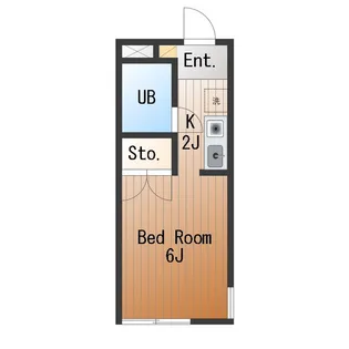 メゾンドセリシア【1階】の間取り