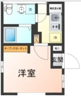 Aletta大島【4階】の間取り