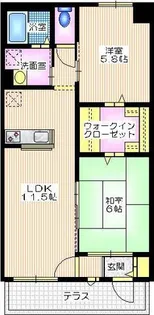 BORIKIひがしとつか【1階】の間取り