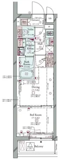 コンシェリア中野南台 THE RESIDENCE【1階】の間取り
