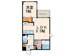 COCOTO【3階】の間取り