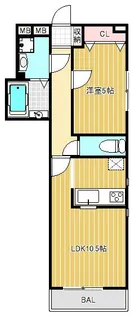 セ・シュエット【2階】の間取り