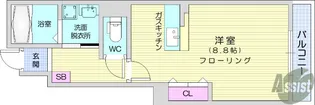 アクティブ・H【1階】の間取り