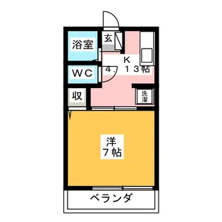 クレマチスB【1階】の間取り