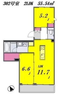 サンヴィレッジ赤塚新町【3階】の間取り