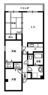 ロイヤルシャトー一番館【7階】の間取り