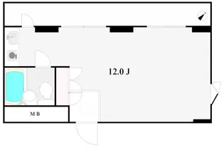 パーク・ノヴァ渋谷【6階】の間取り