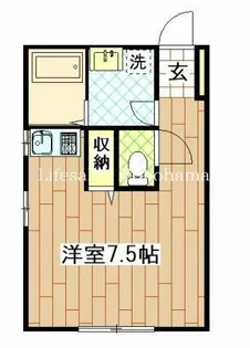 ミルクリーク保土ヶ谷【2階】の間取り