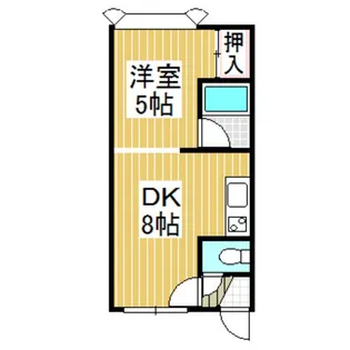 エスプリA【3階】の間取り