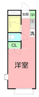エスポアールII【3階】の間取り